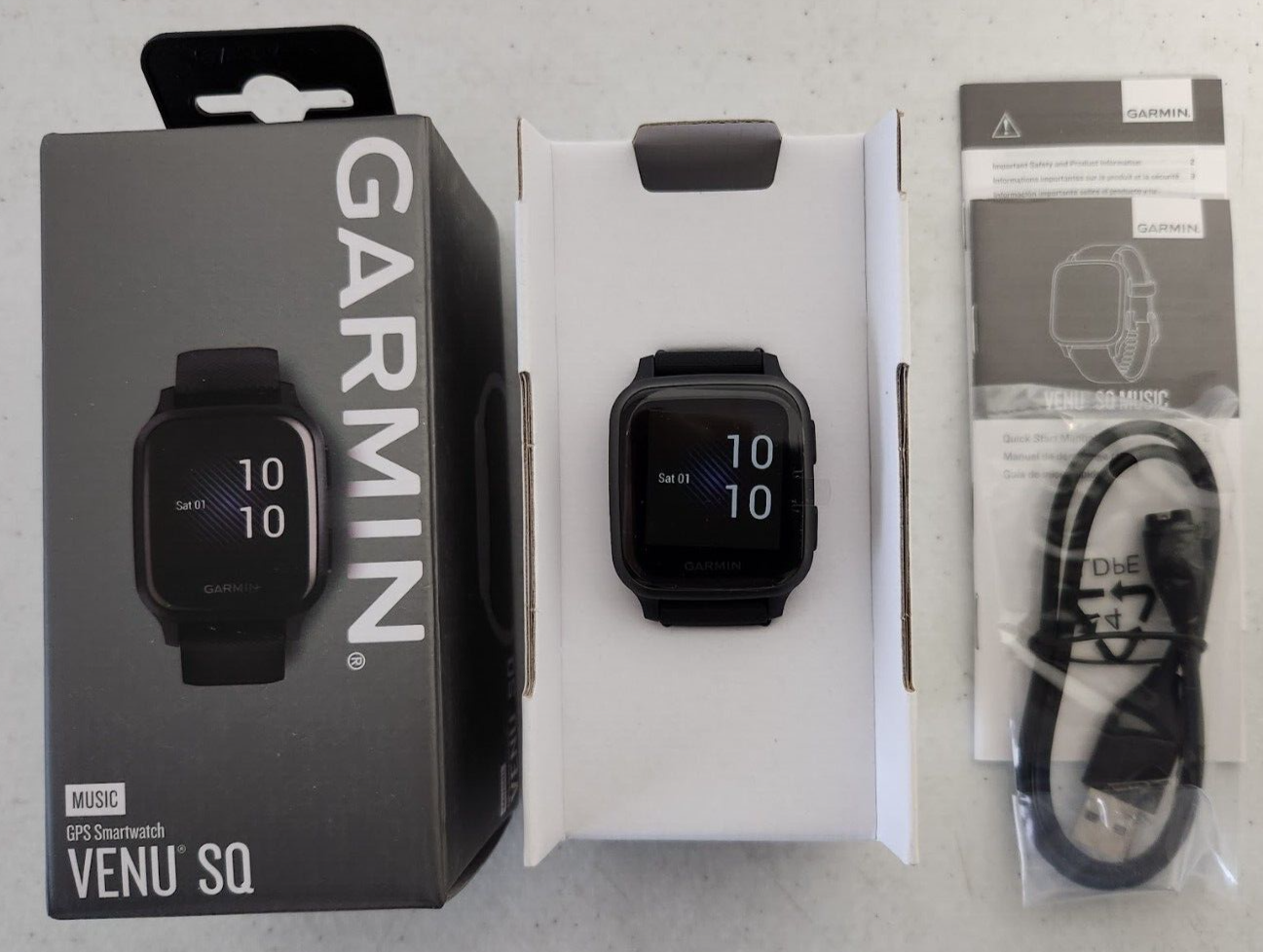 Garmin Venu SQ Music GPS Smartwatch #010-02426-00 Black 753759260538 | eBay Garmin Venu SQ Music GPS Smartwatch #010-02426-00 Black 753759260538 | eBay