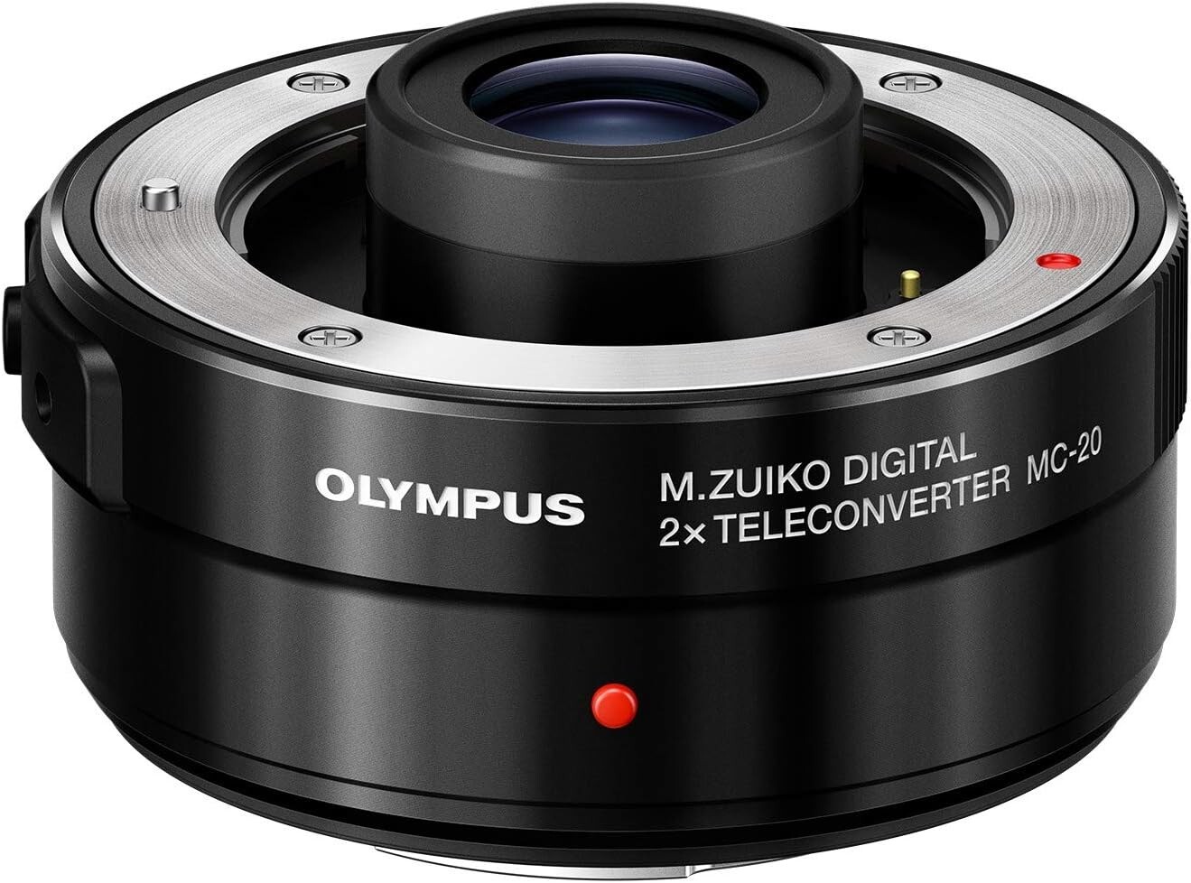 OLYMPUS μ 20 Olympus MC-20 M.Zuiko Digital 2x Teleconverter Lens Black
