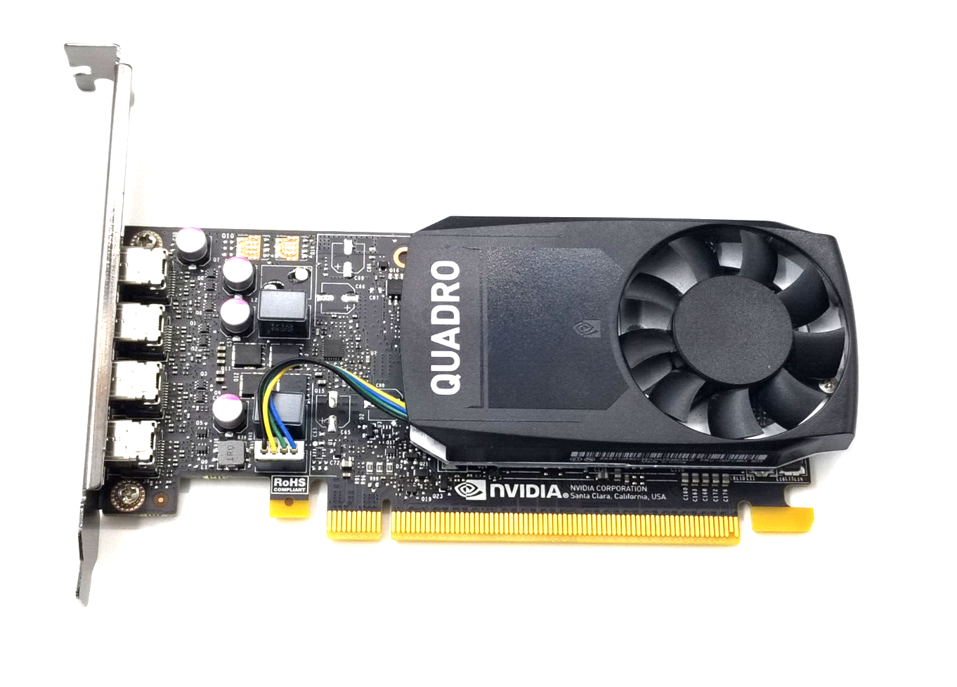 nVIDIA QUADRO P1000 4GB GDDR5 ロープロ 補電源不要 nVIDIA QUADRO P1000 4GB GDDR5 ロープロ 補電源不要 - メルカリ