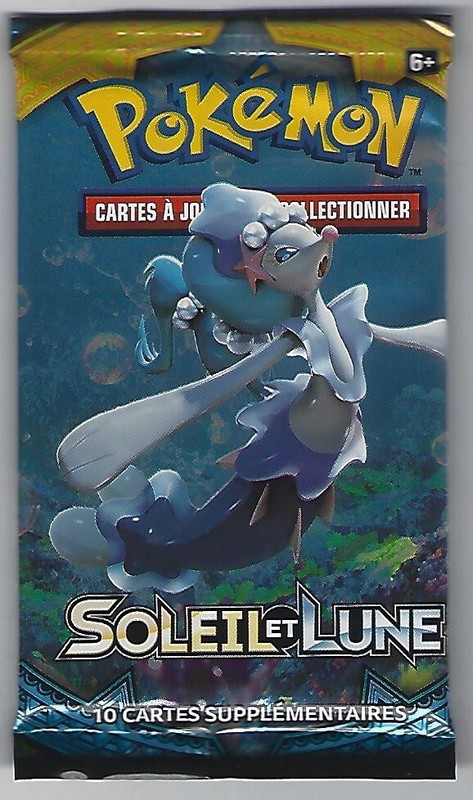 Booster Pokemon - Sl01 Soleil Et Lune -Illustration 2 - Neuf - Vf
