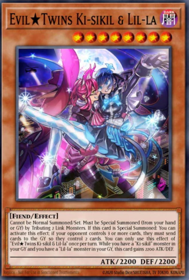 Evil Twins Ki-sikil & Lil-la RA04-EN037- Ultimate Rare