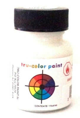 Tru-Color TCP-817 Flat Off White 1 oz Paint Bottle
