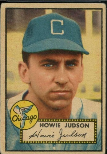 1952 Topps - Howie Judson #169