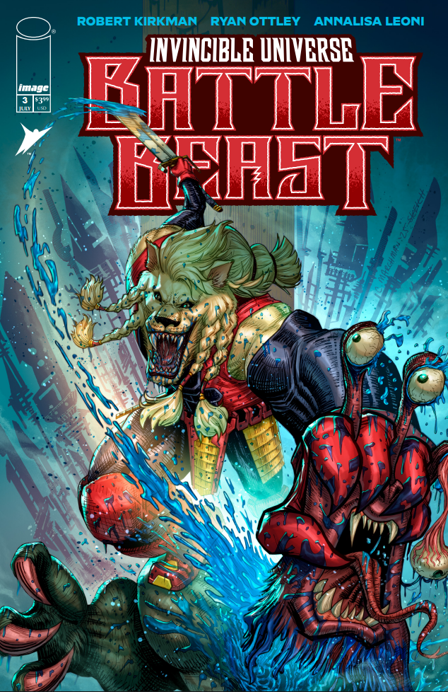 Invincible Universe: Battle Beast 3 Chris Marchman Variant A Trade LTD 1000 CB