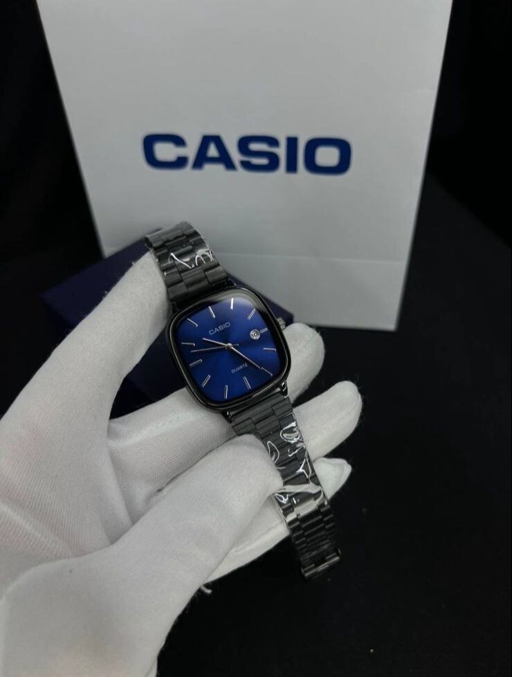 Pre-owned Casio Ltp E117 Vintage Men's Quartz Watch - Classic Style