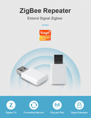 USB Tuya ZigBee 3.0 Mini Signal Amplifier Repeater Signal Range Extender Smart