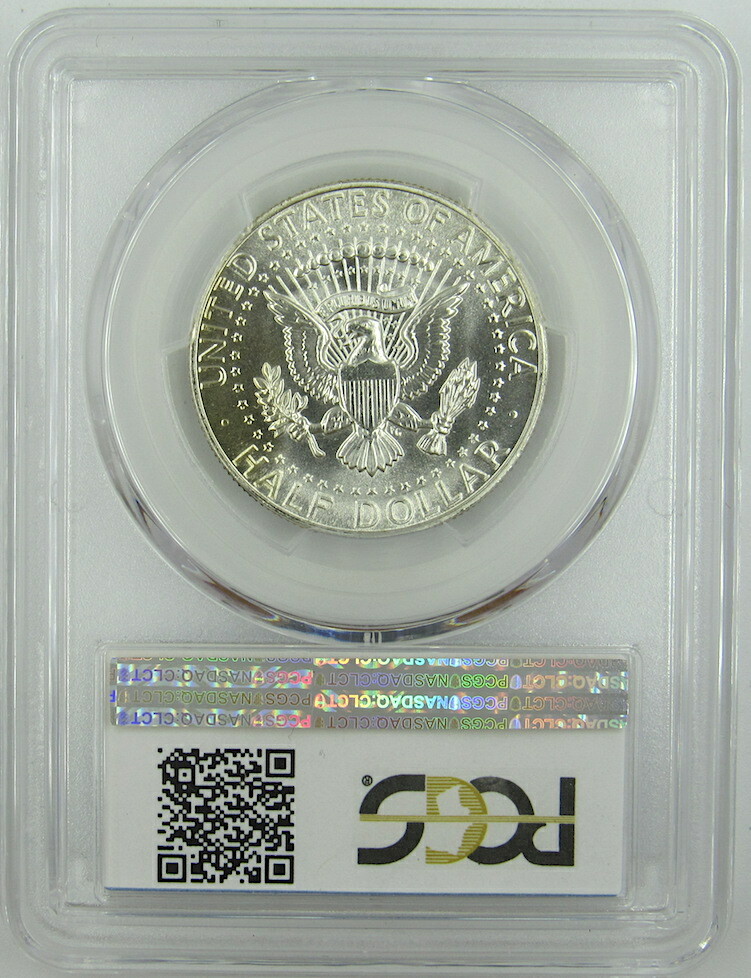 1965 SMS KENNEDY HALF DOLLAR PCGS SP67