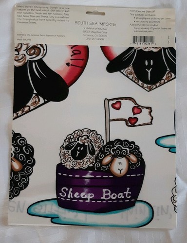 Vintage Patterns South Sea Import Aleene's Cow, Sheep, Pig Iron With Fusible Web