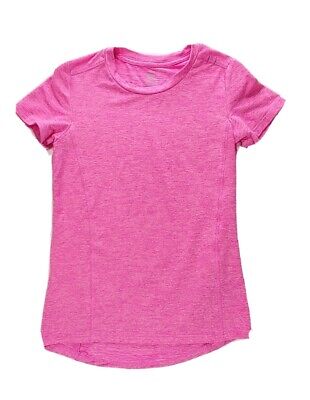 C9 by Champion Girls Semi-Fitted Pink Short Sleeve Athletic Shirt Top Sz 6-6x