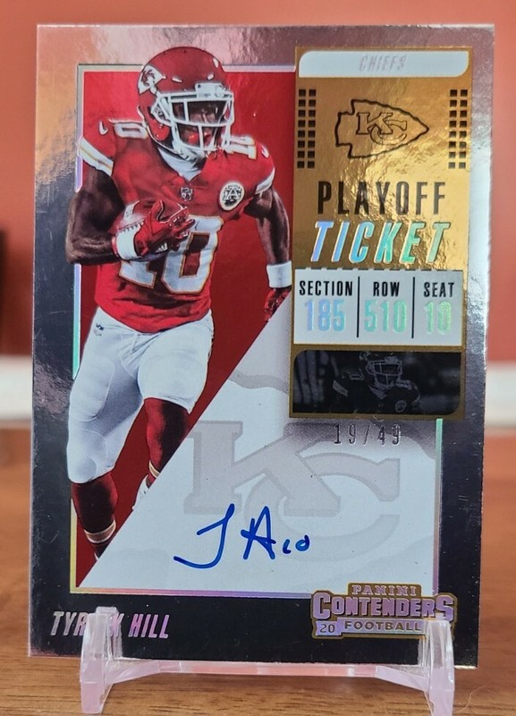 2020 Panini Contenders Football Checklist Kansas City Chiefs Football