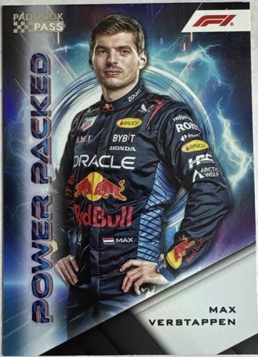 2024 Topps Paddock Pass Formula 1 - Max Verstappen #PP-1