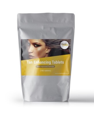 360 x Tanning Tablets, Safe Melanin Tan Accelerator Pills, Healthy Natural Tan