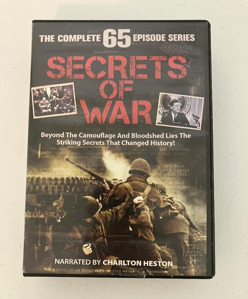 その他 Secrets of War [DVD] NEW Sealed Secrets of War - The Complete 65 Episode Series