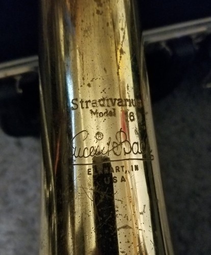 1980s Bach Stradivarius Model 16m 16ltm lt16m trombone
