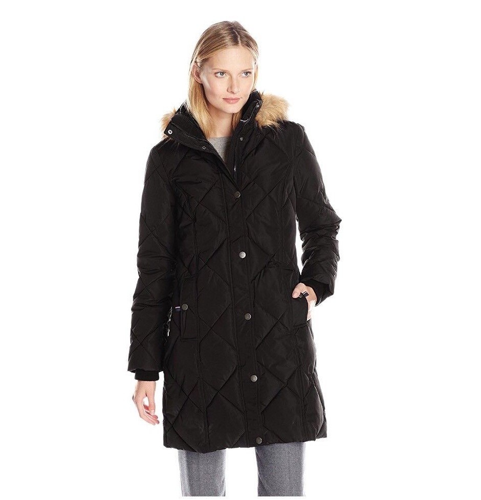 tommy hilfiger ladies winter coats