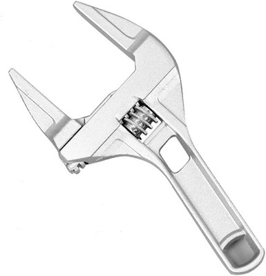 Adjustable Wrench Large Opening Bathroom Spanner Wrenches Wide Jaw 6-68Mm Alumin