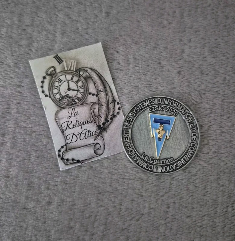 Jeton / Coin Comsic E2sic 2020 La Courtine NumÃ©RotÃ© 098 Boussemart By Promodis