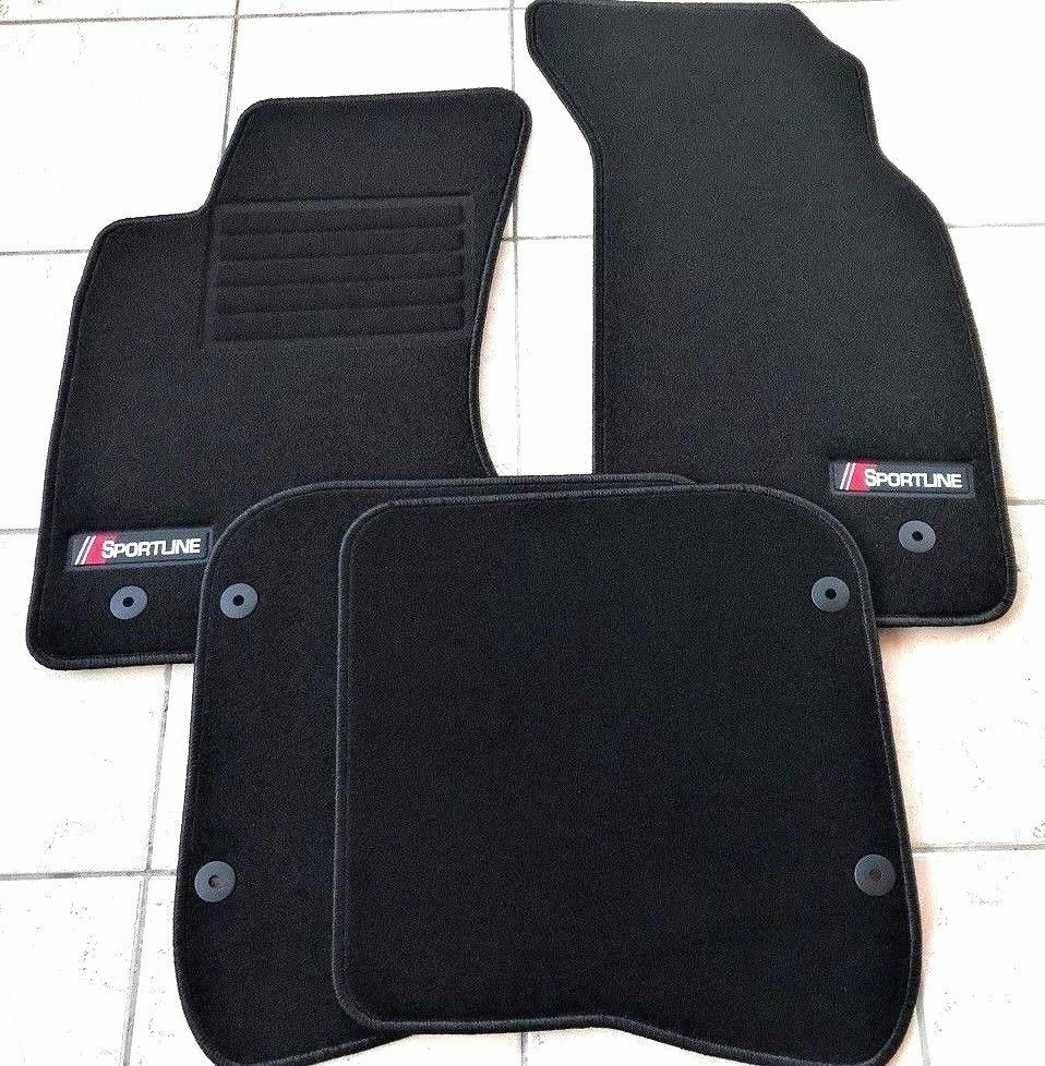 1994 01 Rot Fussmatten Audi B5 8d Limousine Kombi Velours Sportline Bj Vehicle Parts Accessories Carpets Floor Mats