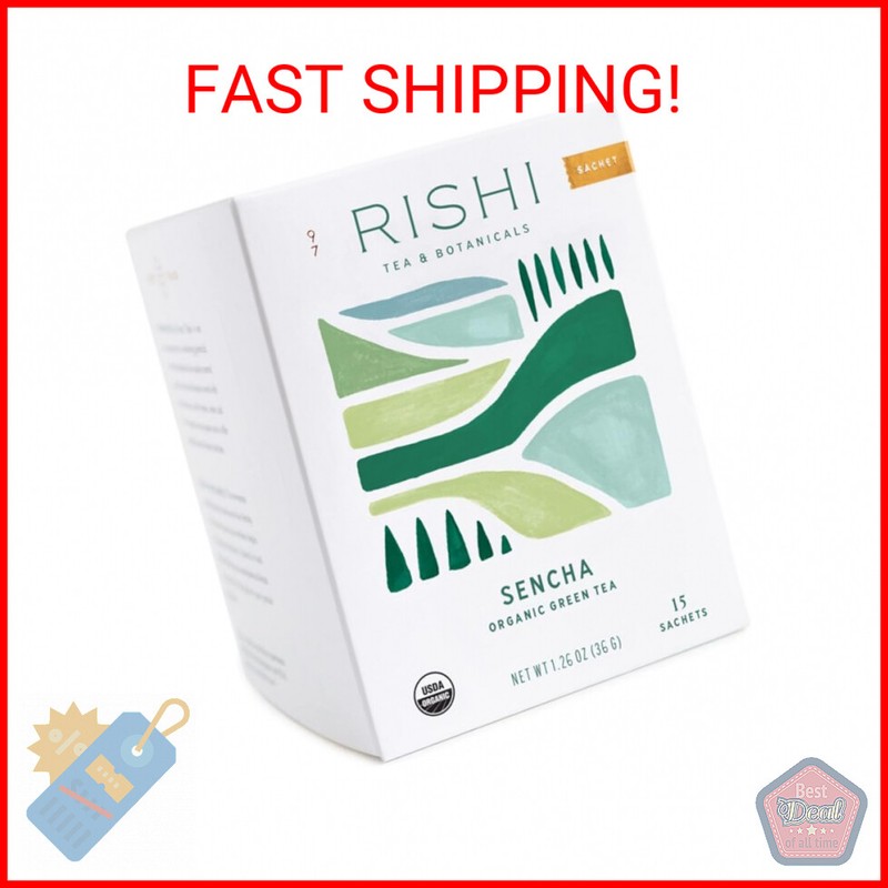 Sencha Green Tea | Usda Organic Direct Trade Sachet Tea Bags