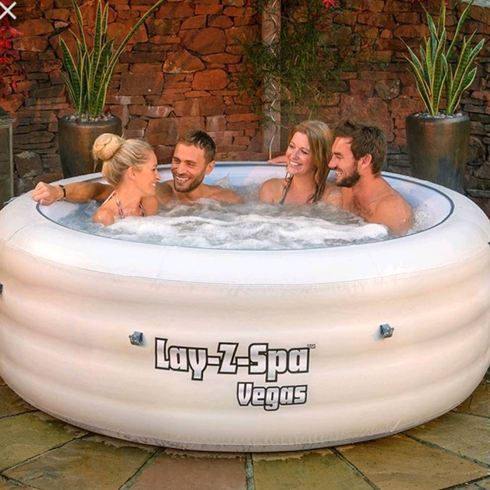Lazy Spa Inflatable Vegas Hot Tub for sale in Treharris, Merthyr