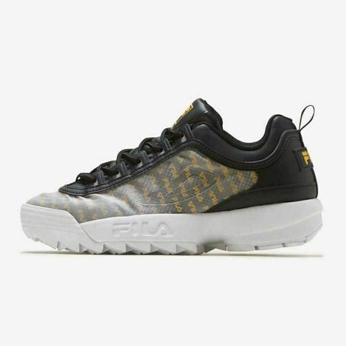 

[5FM00698-016] Женские прозрачные логотипы Fila Disruptor II, Черный, FILA Disruptor