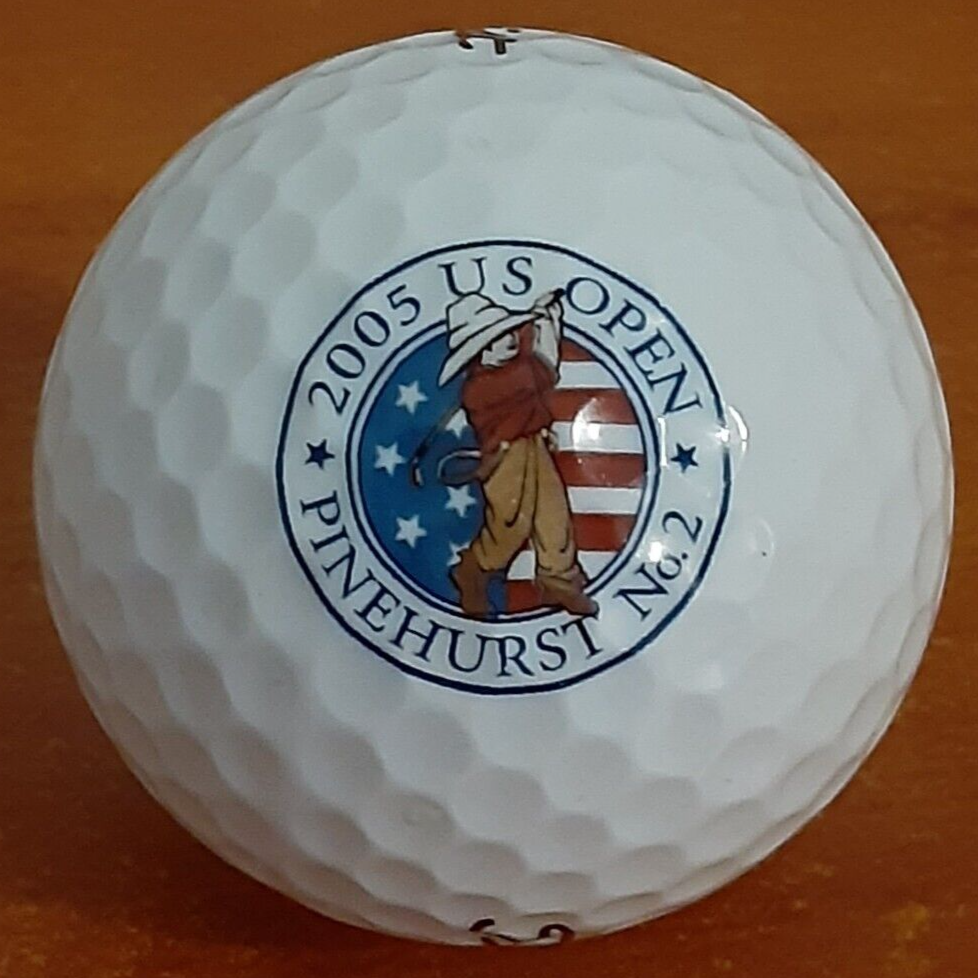 2005 US Open Golf Ball Collectible Pinehurst Putter Boy Logo Titleist DT Distanc