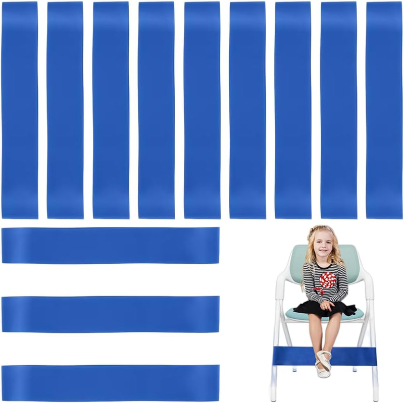 12Pcs Classroom Chair Bands for Kids, Bouncy Bands for Classroom Chairs, Kick Ba