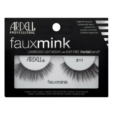 Ardell Professional Faux Mink Eyelash 811 Black - 1 pair (66309)