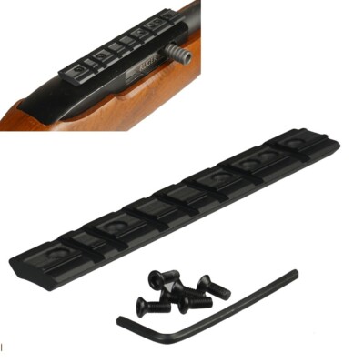 Low Profile Ruger 10/22 Base Mount F Scope Fits Weaver Picatinny & 3/8'' Dovetail