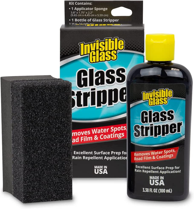 Water Spot Remover Glass Restorer Removes Coatings Waxes Oils, 3.38oz