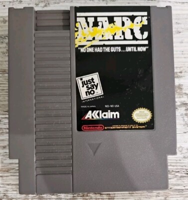 Nintendo NES ''Narc'' No one had the guts....until now ''Just say NO, game 1985