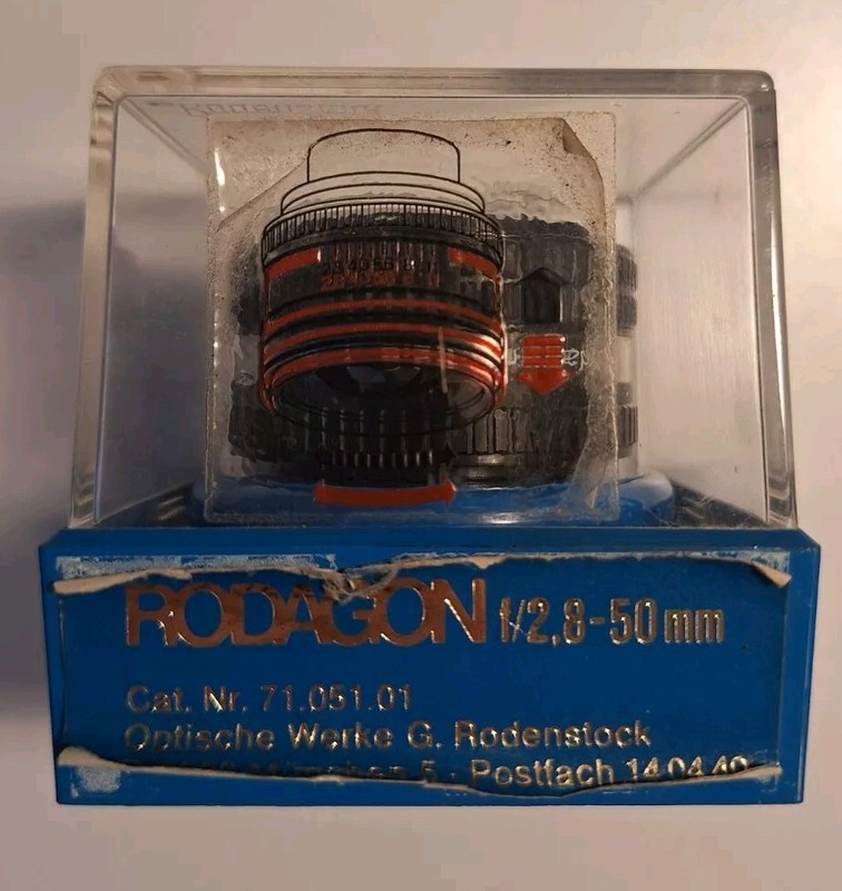 Rodenstock Rodagon 2.8 50mm VergrÃ¶ÃErungsobjektiv