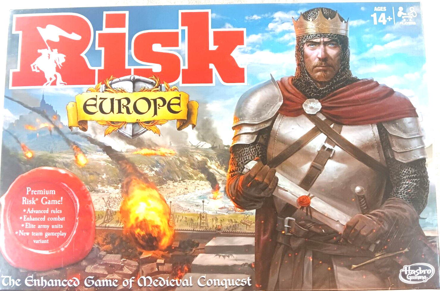 Hasbro The Enhanced Game Of Medieval Conquest