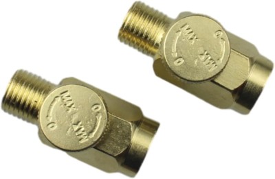 2pcs Brass In-Line Air Flow Regulator Adjustable 1/4'' NPT Male & Female... 