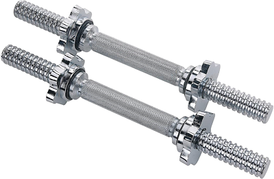 Chrome 14 inch Spinlock Dumbbell Bar 14 Bars Standard 1