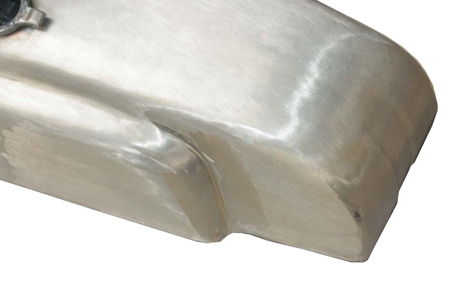 For Norton Manx Featherbed Triton Wideline 5 Gallon Fuel Tank  Bare Metal 