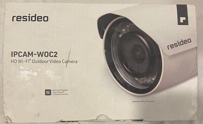 Resideo IPCAM-WOC2 HD Wi-Fi Outdoor Video Camera