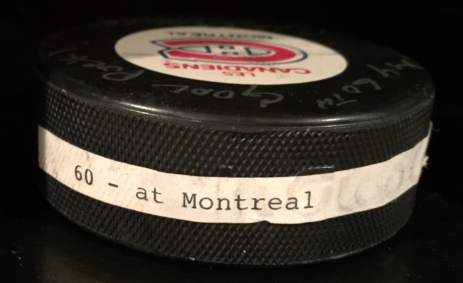 Brett Hull 60th Goal 89-90 First St Louis Blue to Score 60 Blues COA FROM BRETT