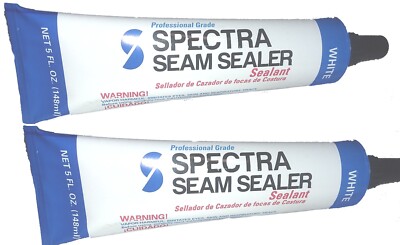 SPECTRA Professional  Gutter Repair Seam Sealer - 5 Oz Each (2 PACK) White