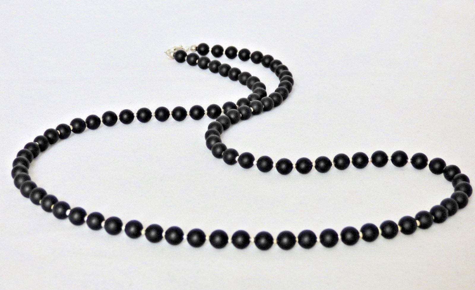 ブレスレット LESS IS MORE Black Onyx Necklace 6mm Amazon.com: Mens Black Onyx Necklace Made with 6mm AA Grade
