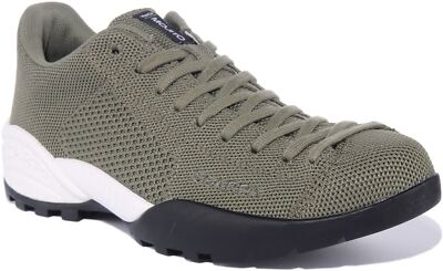 Pre-owned Scarpa Mojito Bio Knitted Lace Up To Toe Trail Running Shoes Green Us 5 - 13