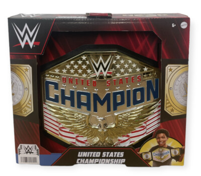 Mattel WWE Championship Title Belt, Adjustable for Kids Role Play