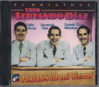 Salsa RARE CD Trio Servando Diaz POSTALES DE MI TIERRA Tumbao Records 1940-42