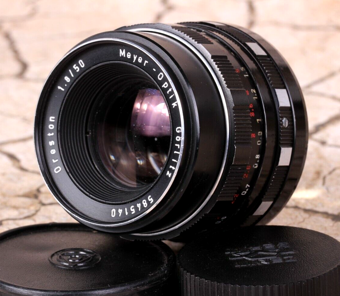 Meyer-Optik Gorlitz Oreston 50mm f1.8 - fast lens Made In Meyer-Optik Gorlitz Oreston 50mm f1.8 - fast lens Made In