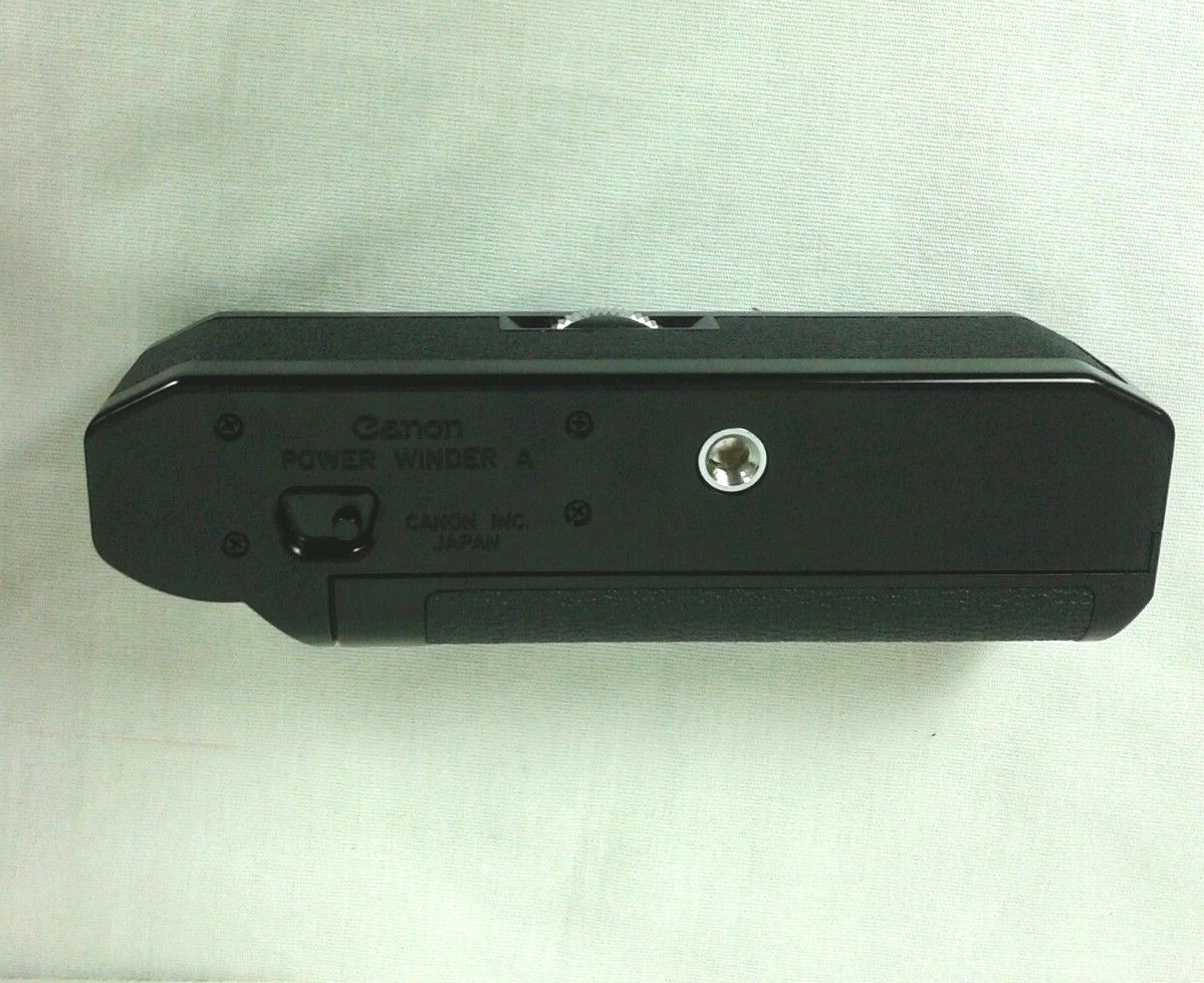 CANON POWER WINDER A With Case Japan Excellent