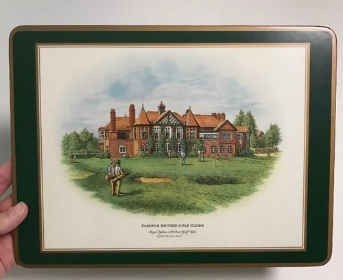 One Pimpernel Placemat Single ROYAL LYTHAM & St Annes GOLF CLUB