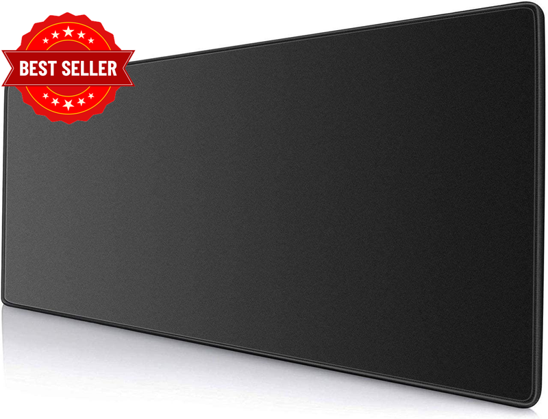 Amazer-T Extended Gaming Mouse Pad with Stitched Edges, Large Mousepad with Prem