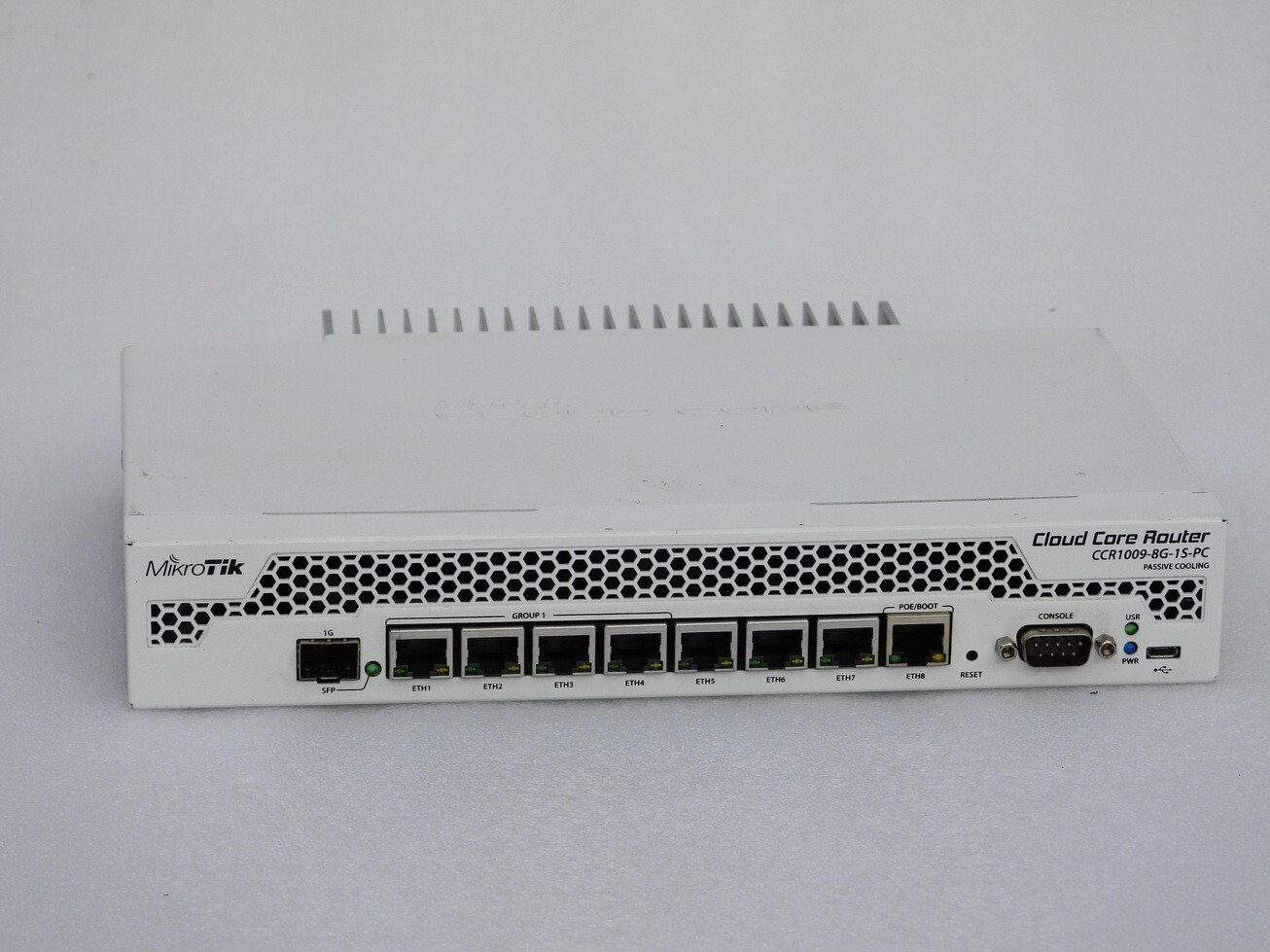 Mikrotik ccr1009 7g 1c 1s. Mikrotik ccr1009 7g 1c 1s