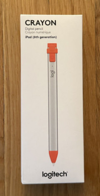 NEW LOGITECH CRAYON DIGITAL PENCIL FOR IPAD  (2018 & LATER) ORANGE 914-000033