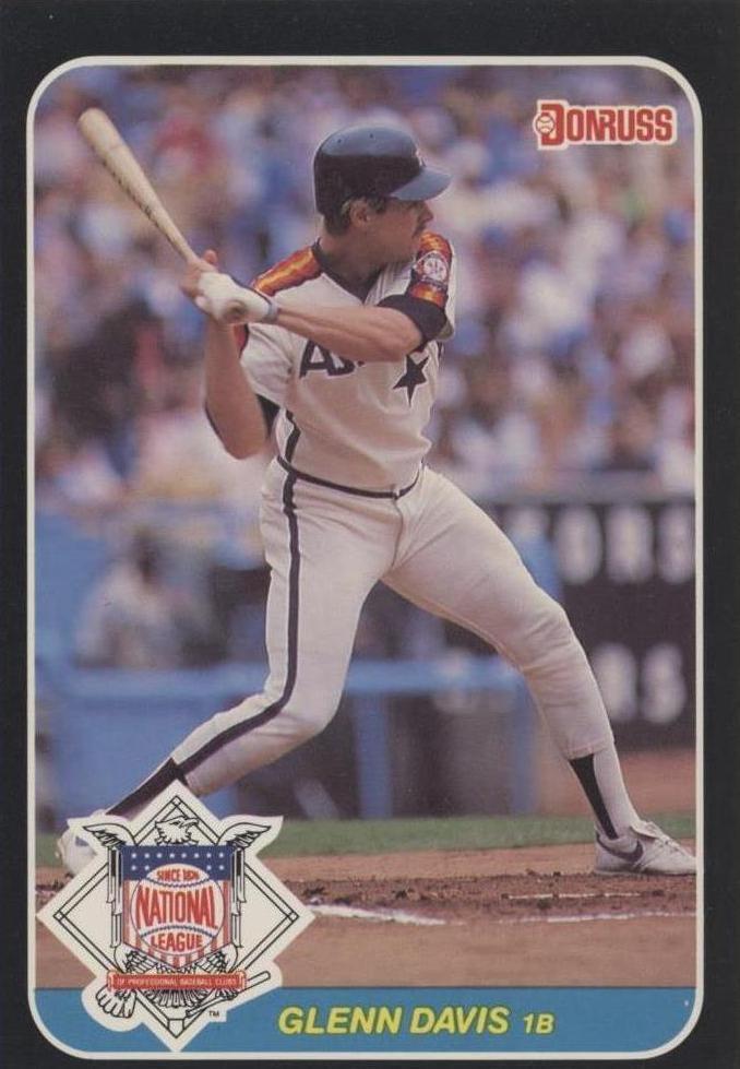 Donruss All-Stars 1987 - Glenn Davis #42